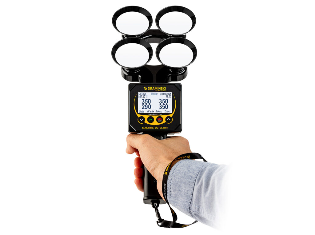 Ergonomiczne urządzenie do wykrywania mastitis