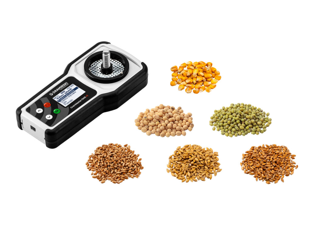 mały i lekki wilgotnościomierz do ziarna, poręczny wilgotnościomierz do ziarna, kukurydzy,precyzyjny miernik wilgotności dla farmera, przedsiębiorstw, tester wilgotności do owsa, żyta, pszenżyta, rzepaku